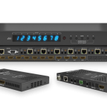 4K60 8×8 HDBaseT Matrix Kit with 8x Receivers
