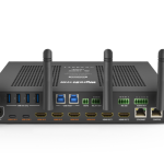 6-Input 4K60 BYOD Presentation Switcher with USB-C 100W PD, Dual HDMI Matrix Outputs, USB 3.0, Multiview & Wireless Casting